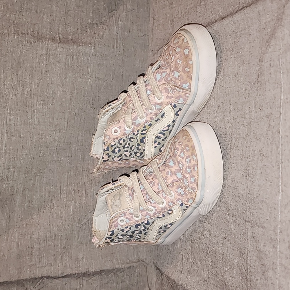 Toddler Girls size 5.5 Leopard Print Vans